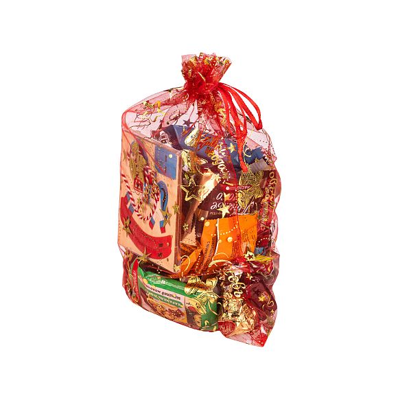 Сладкий новогодний подарок Мешочек Колокольчики